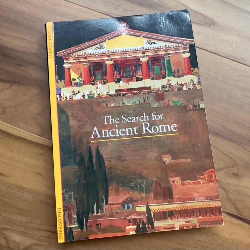 Search for Ancient Rome Coffee Table Souvenir Book coliseum forum Roman Italy